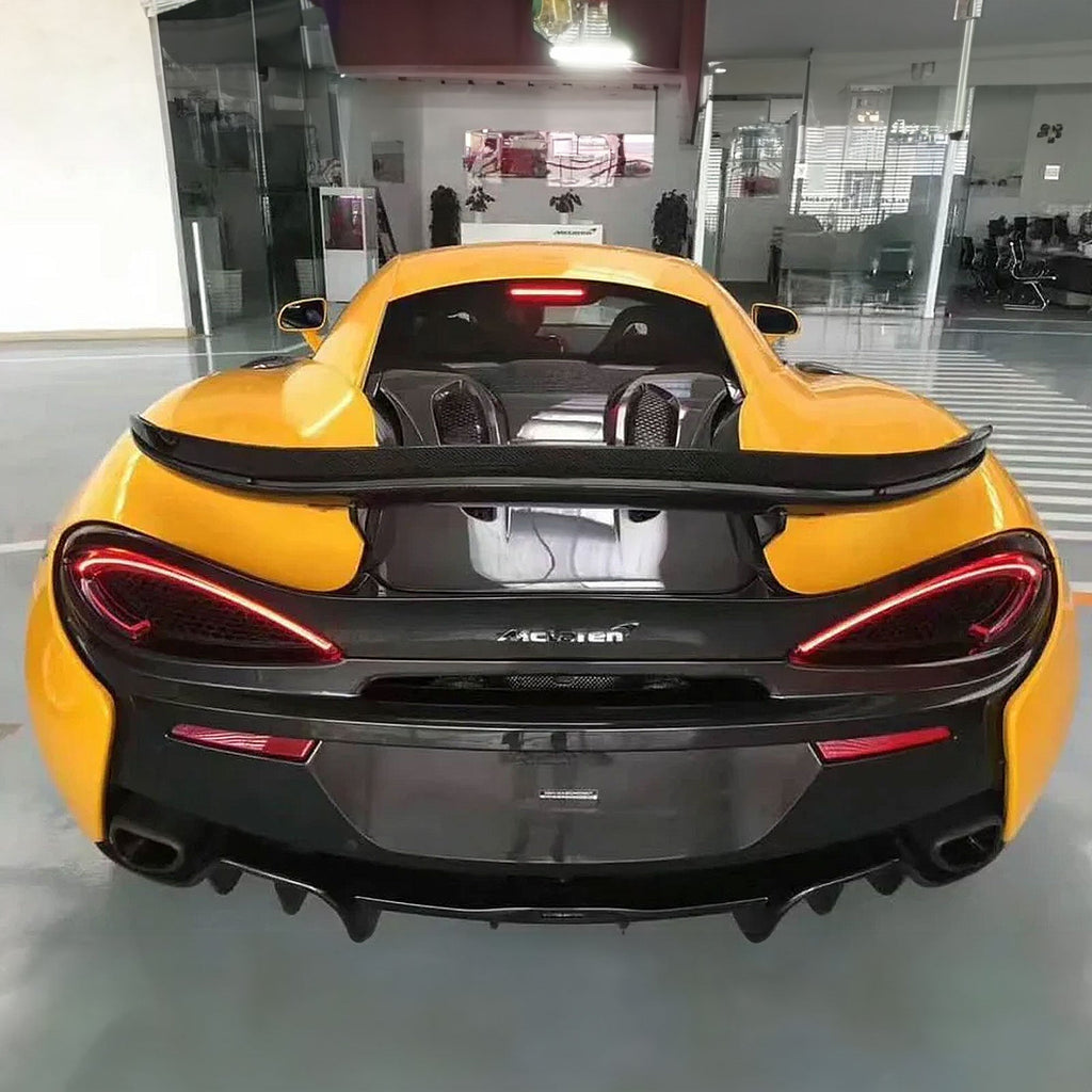 P1 Style Dry Carbon Fiber Wing Spoiler for McLaren 570S - Bull Boost Performance
