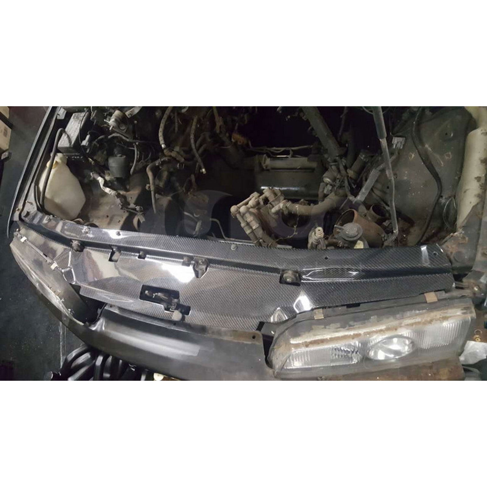 Fiberglass Garage Defense Style Cooling Panel for Nissan Skyline R32 GTR - Bull Boost Performance