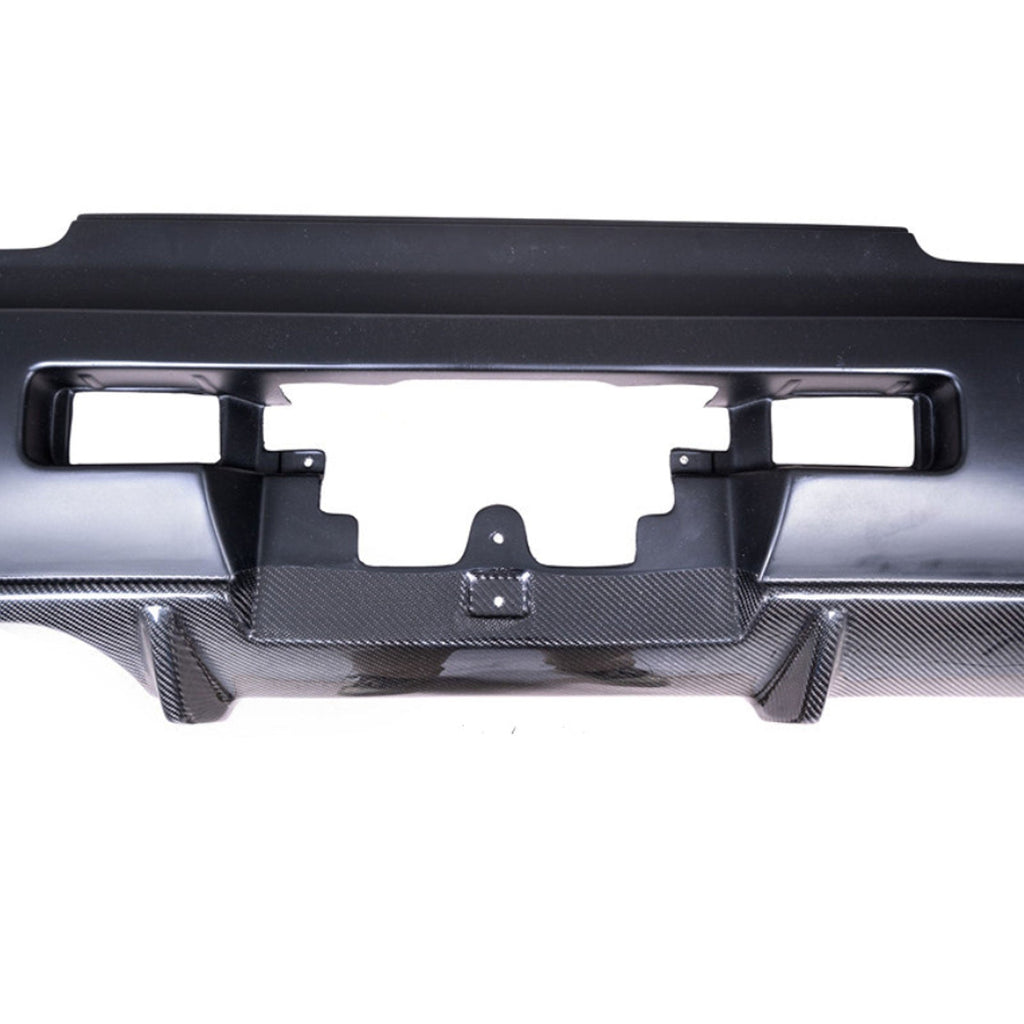 Partial Carbon Fiber ZT Style Rear Bumper for Nissan Skyline R34 GTT GTR - Bull Boost Performance