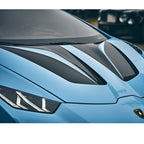 P Style Dry Carbon Fiber Front Bonnet Hood for Lamborghini Huracan LP580 LP610 EVO - Bull Boost Performance