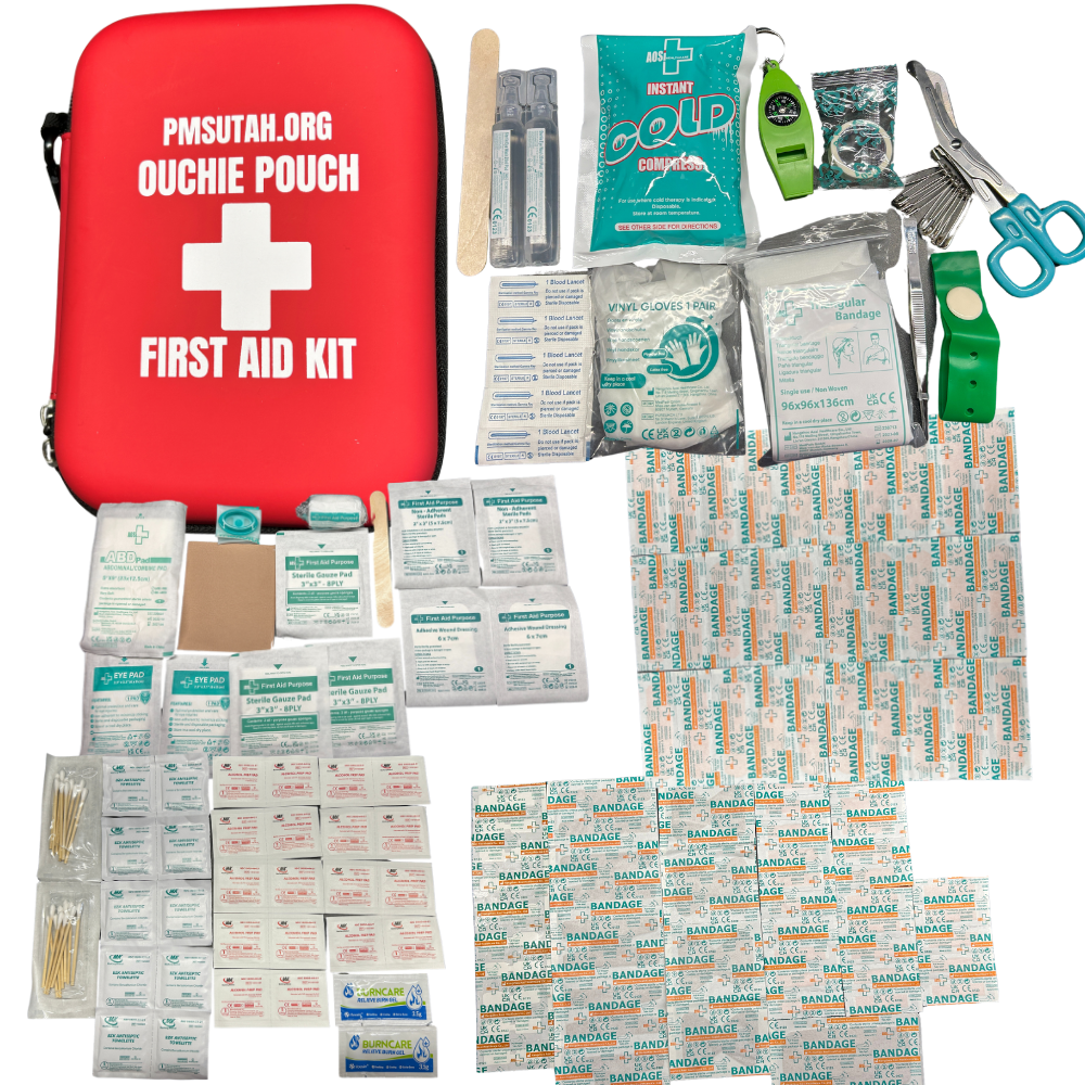 170 Piece Ouchie Pouch First Aid Kit