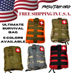 Emergency Survival First Aid Kit for Camping and Trail Rides