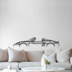 718 Spyder Metal Car Wall Art - MT0842
