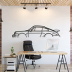 911 964 C2 Metal Car Wall Art - MT0844