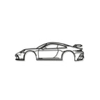 911 GT3 Model 992 Metal Car Wall Art - MT0855