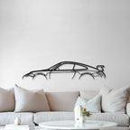 911 GT3 Model 997 Metal Car Wall Art - MT0856