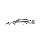 911 GT3 Model 997 Metal Car Wall Art - MT0856