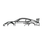 911 GT3 RS Model 991 Metal Car Wall Art - MT0858