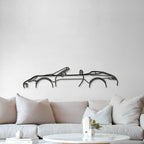 911 Model 991 Metal Car Wall Art - MT0863