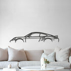 911 Turbo S Model 991 Metal Car Wall Art - MT0876