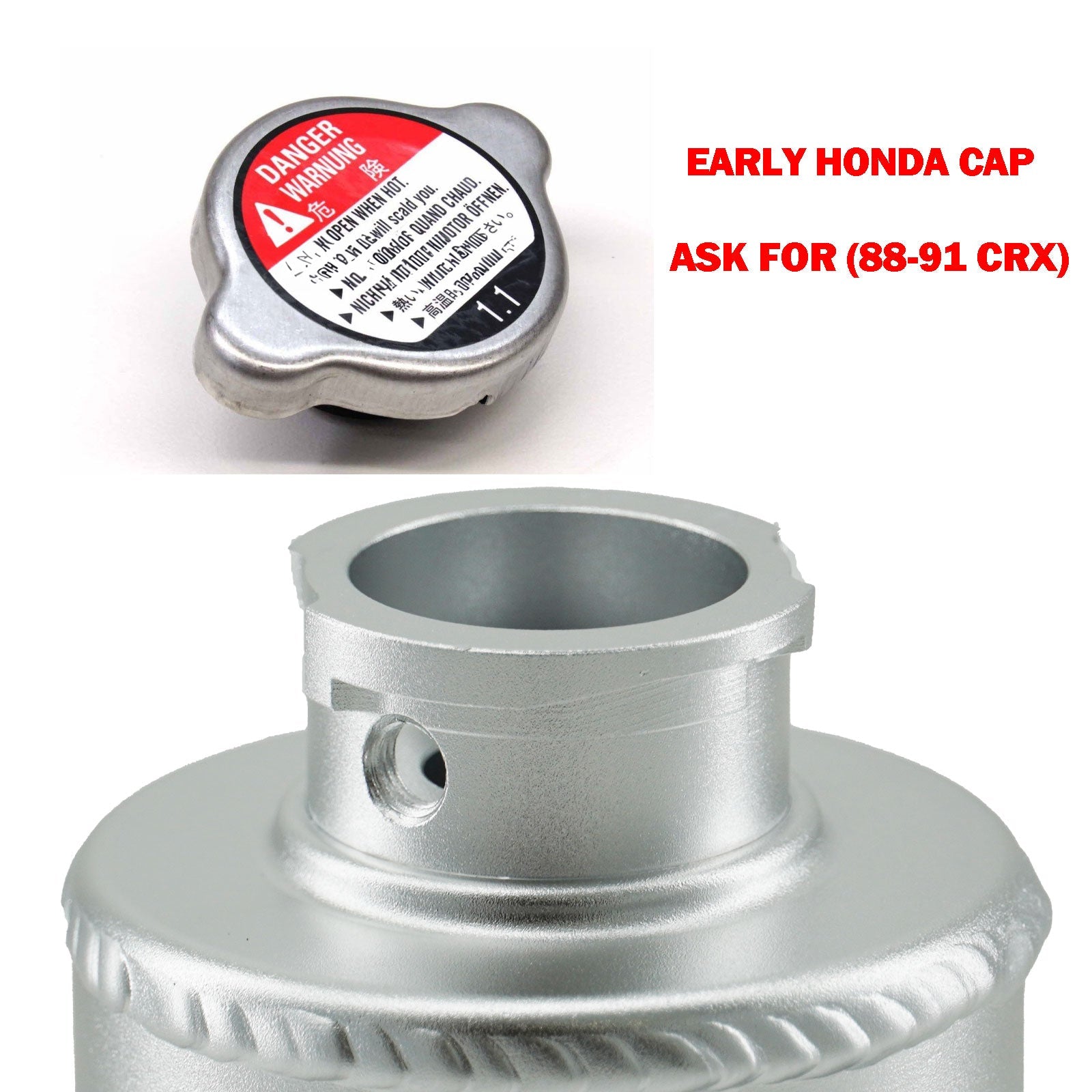 B Series PR3 Swirl Pot Coolant 16AN for B16A B16B B18C B18C5 EG EK DC2 CRV Civic - Bull Boost Performance