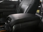 PRP 10-14 Ford Raptor  Center Console Cover- Black with Silver Stitch