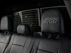 PRP 12-14 Ford Raptor  Rear Bench Seat Covers- Black with Silver Stitch