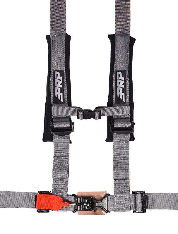PRP 4.2 Harness with Latch / Link Lap Belt- Silver