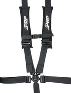 PRP 5.2 Cam-Lock Harness w/ Ratchet Lap Belt - Black