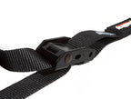 PRP Cam-Lock 1in.x10ft. Tie Down with Snap S Hooks and Soft Tie - Black - Pr.