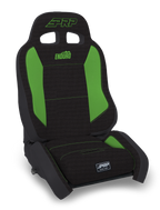 PRP EnduroCrawl Reclining Suspension Seat - Black/Green Tweed - Driver