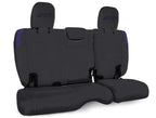 PRP Jeep Wrangler JL Rear Bench CoversU - 4 door with no armrest - Black/Purple