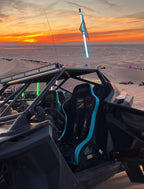 PRP Polaris RZR PRO XP / PRO R / Turbo R Composite Seat Mount Kit w/ Quick Release - Pair