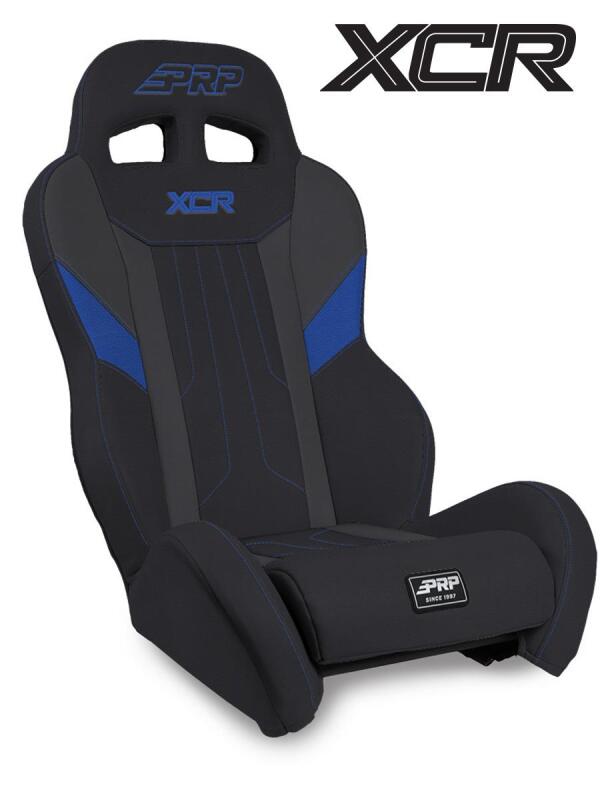 PRP XCR Suspension Seat - Black/Blue