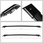 05-10 Honda Odyssey Roof Rack Cross Bars - Aluminum