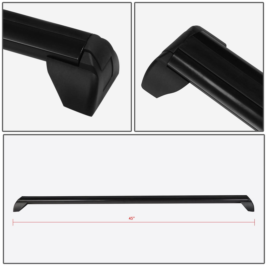 02-07 Saturn Vue Roof Rack Cross Bars - Aluminum