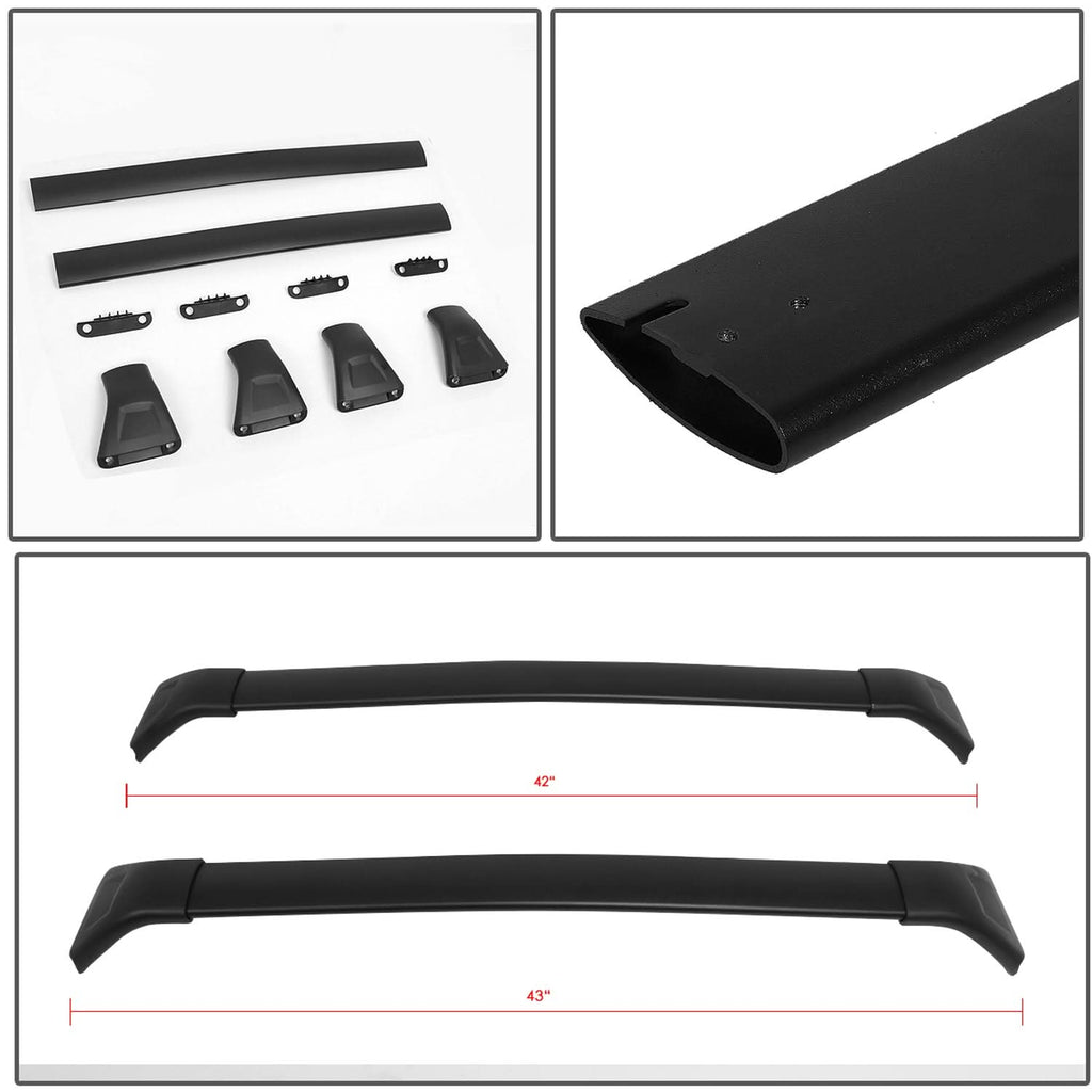 17-18 Mazda CX-5 Roof Rack Cross Bars - Aluminum