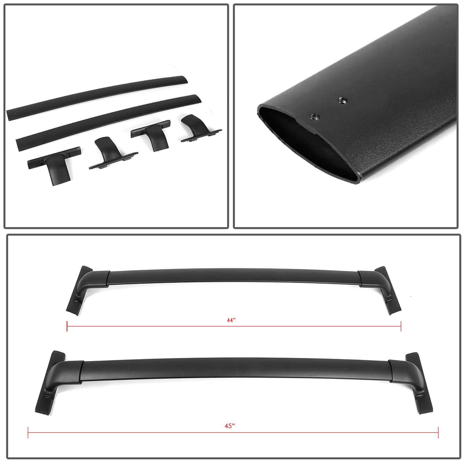 15-18 Nissan Murano OE Style Roof Rack Cross Bar - Aluminum