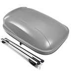 Universal Roof Rack Cross Bars + Cargo Box 120CM Gray