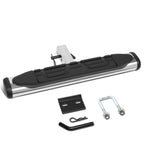 Universal Trailer Hitch Step Bar 26" x 4" Silver - Fits 2" Receivers