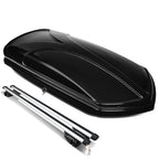 Universal Roof Rack Cross Bars + Cargo Box 135CM Black