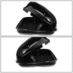 Universal 480L 79 Inch Roof Box - Glossy Smooth Black