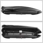Universal 420L Roof Box - 72 Inch Length Glossy Black