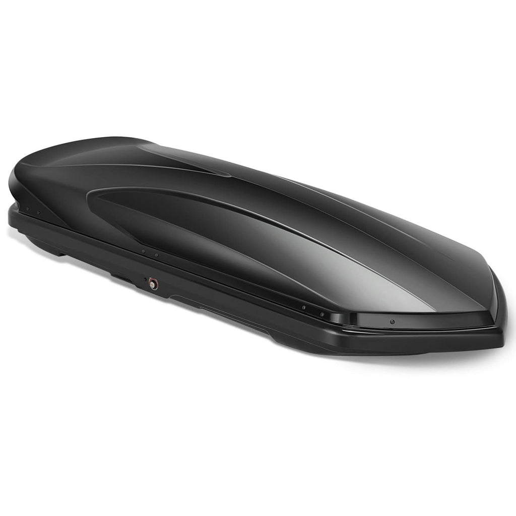 Universal 420L Roof Box - 72 Inch Length Glossy Black