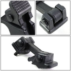 2007-2017 Jeep Wrangler Hood Latch Lock Set - Matte Black