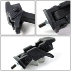 2007-2017 Jeep Wrangler Hood Latch Lock Set - Matte Black