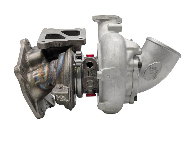 Forced Performance Mitsubishi Evo lution X Black Journal Bearing Turbocharger 82HTC