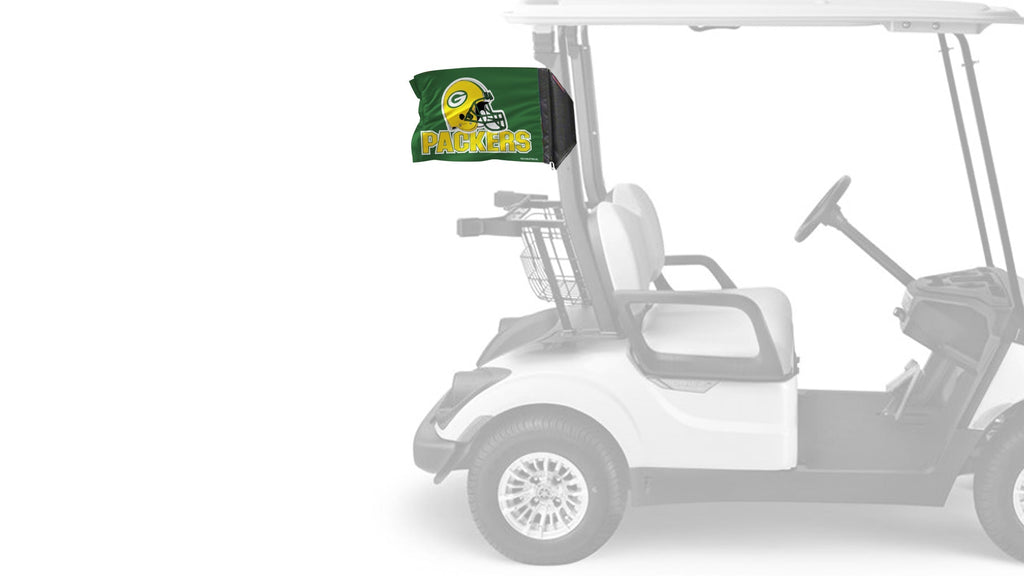 Green Bay Packers 11"x17" Forever Wave Flag for Golf Carts