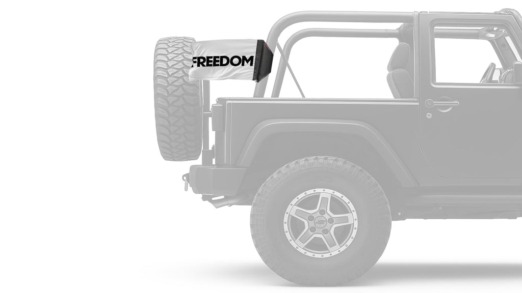 Freedom 12"x18" Forever Wave Flag for Jeep Wrangler CJ-7 and CJ-8 1976-1986