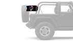 Punisher USA 12"x18" Forever Wave Flag for Jeep Wrangler LJ 2003-2006
