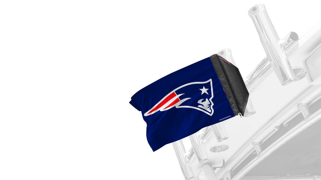 New England Patriots 11"x17" Forever Wave Flag for Boats