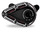 Performance Machine 23-Up CVO, 2024 Touring Jet Air Cleaner - Contrast Cut
