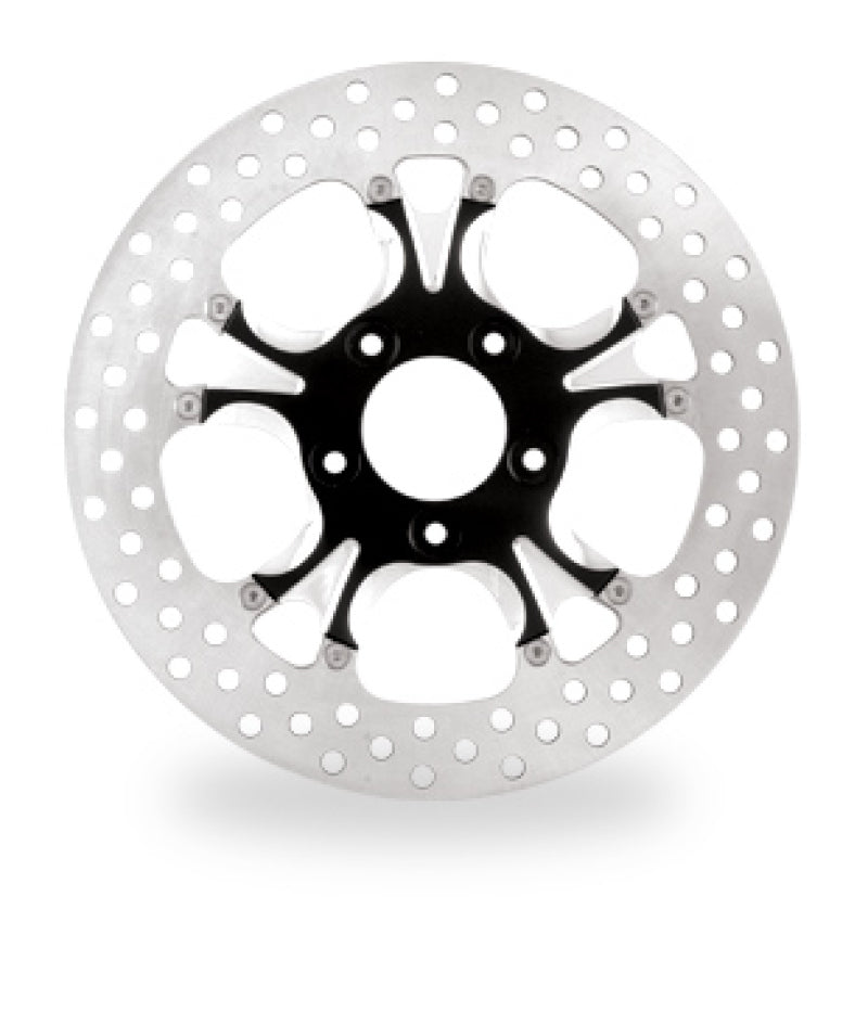 Performance Machine Disc/Carr 11.5 Luxe Front Left - Contrast Cut Platinum