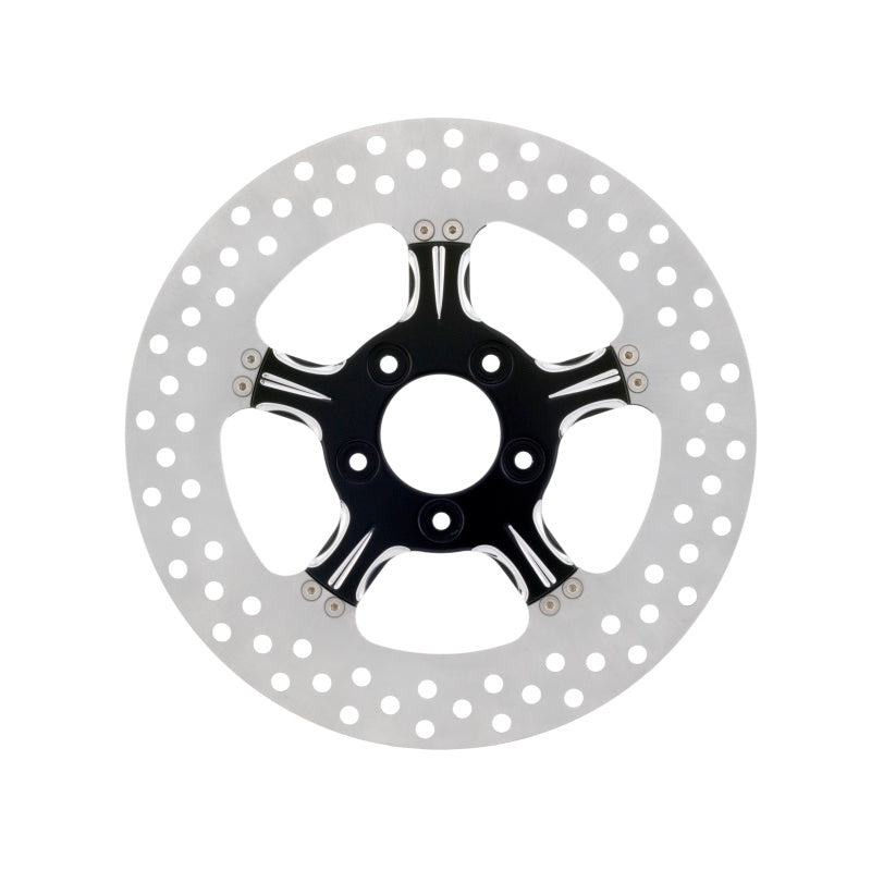 Performance Machine Disc/Carr 11.8 Fierce Rear - Contrast Cut Platinum