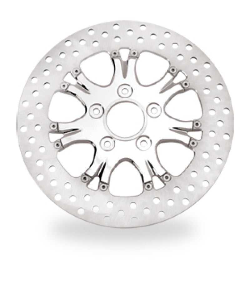 Performance Machine Disc/Carr 11.8 Heathen Rear - Chrome