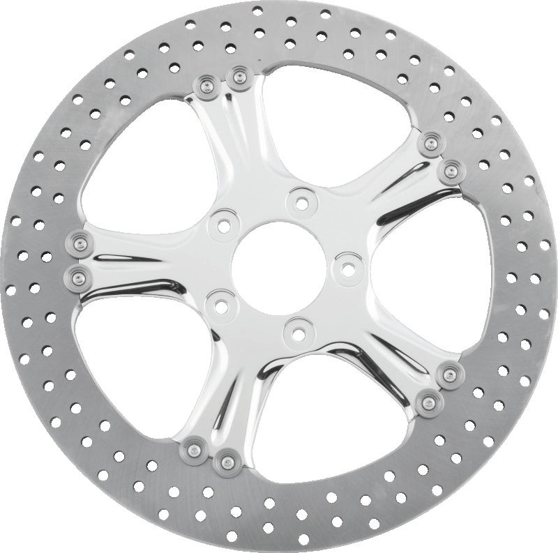 Performance Machine Disc/Carr 13x.20 Sf Wrath Front - Polished