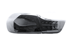 BMW F32 F36 F82 F33 F83 4 Series - Double Dragon Scale Black LED Tail lights (2013 - 2018)