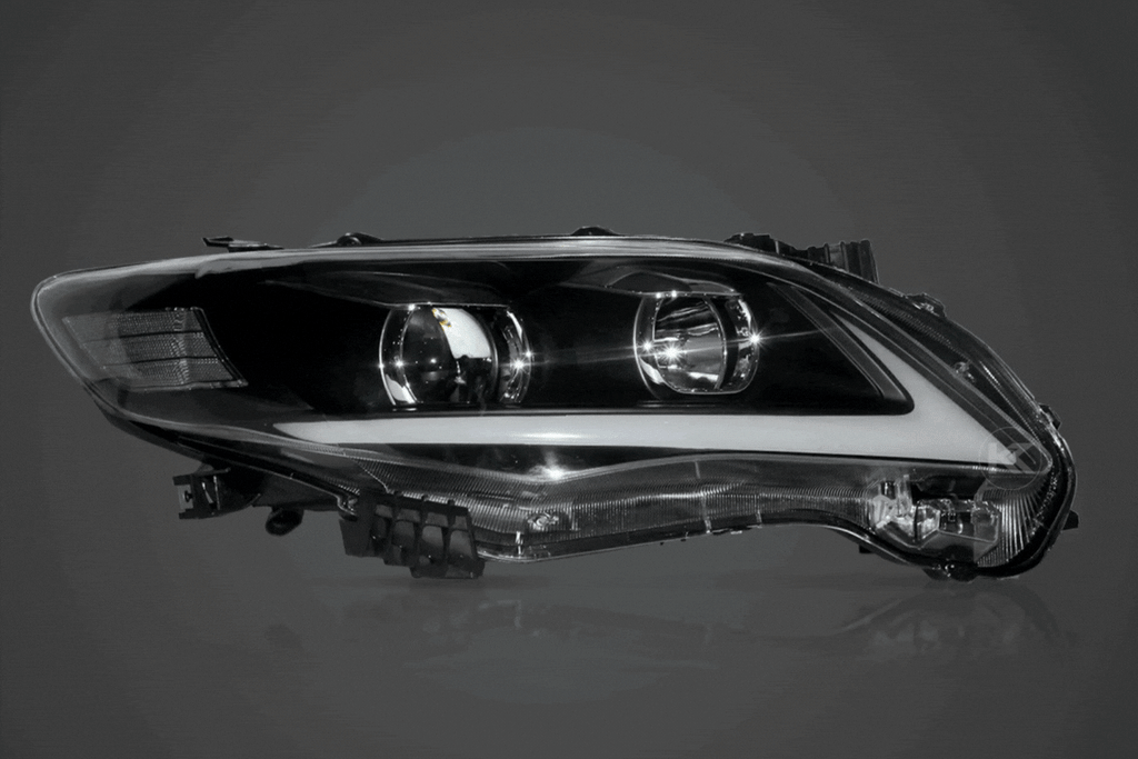 Toyota Corolla 10th Gen (E140 Wide-Body) Facelift Projector Headlights Upgrade (2011-2013)