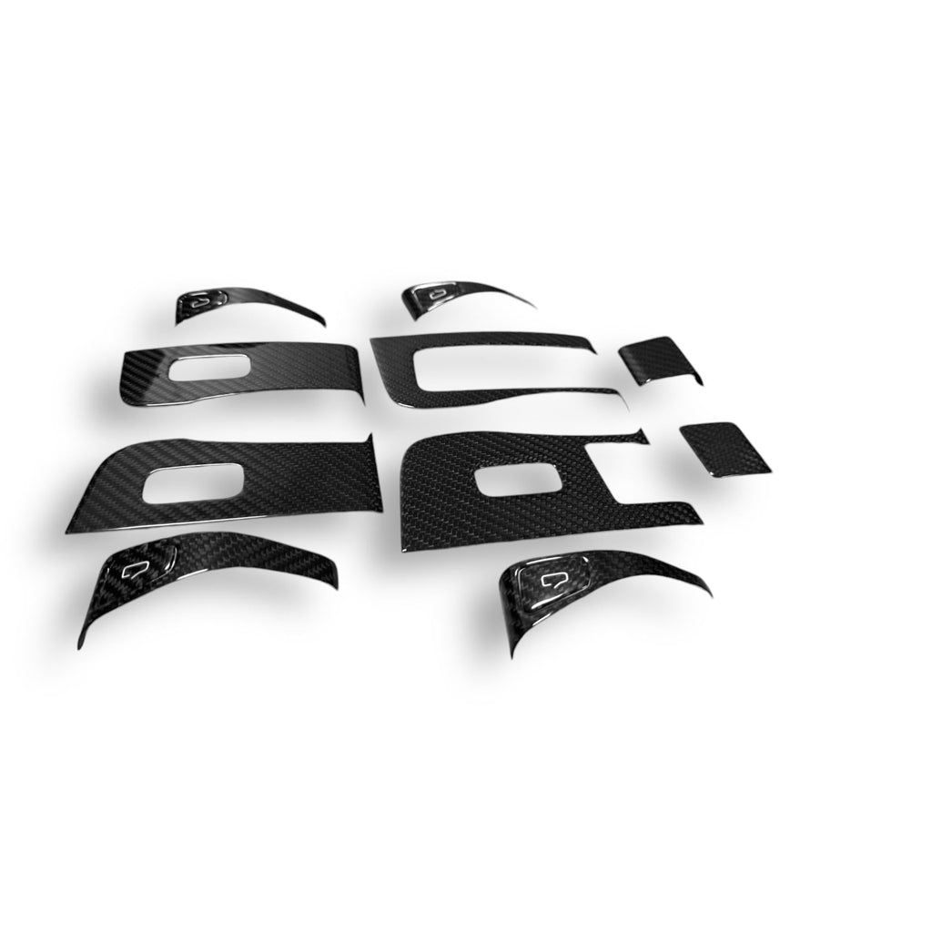 2021 Model 3 & Model Y Carbon Fiber Window & Door Switch Kit | Palenon Performance