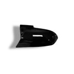 M Style High Gloss Black ABS Mirror Caps - BMW F2X, F3X, F87 M2, E84 X1 | Palenon Performance